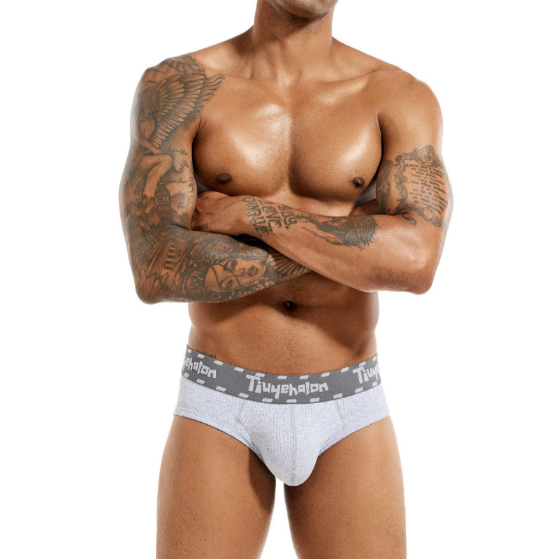 Men's CoreFlex Cotton Sport Brief Grey
