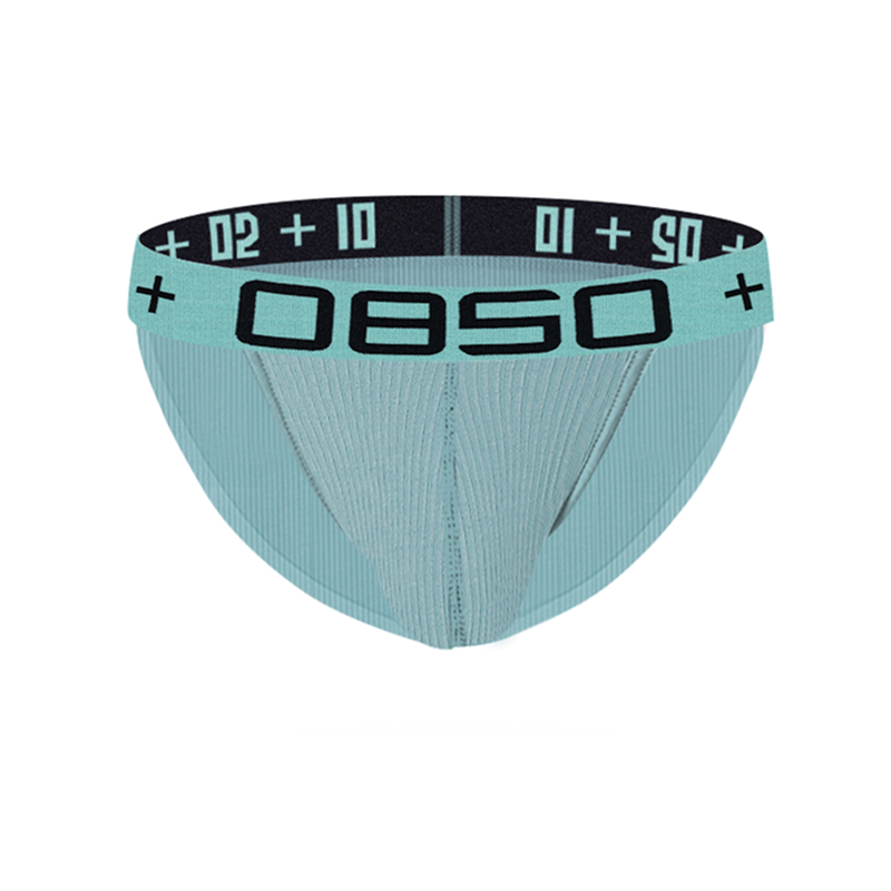 Mens-High-Cut-Sports-Brief-Blue