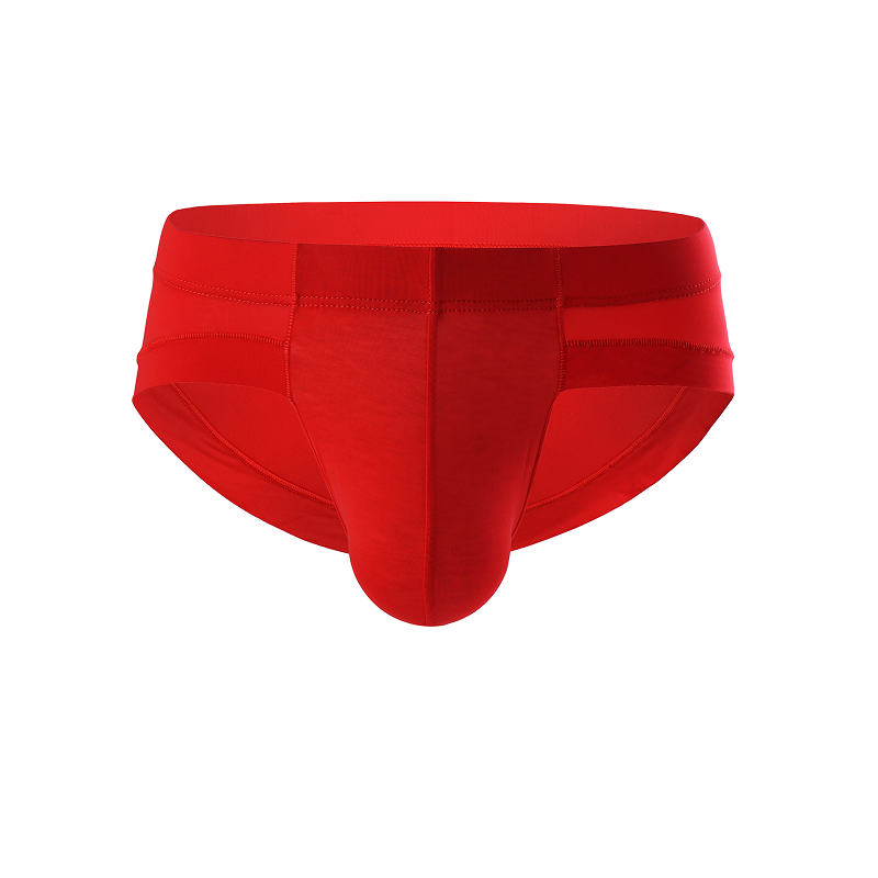 Mens-Lifting-Icy-Silk-Breathable-Brief-red-1