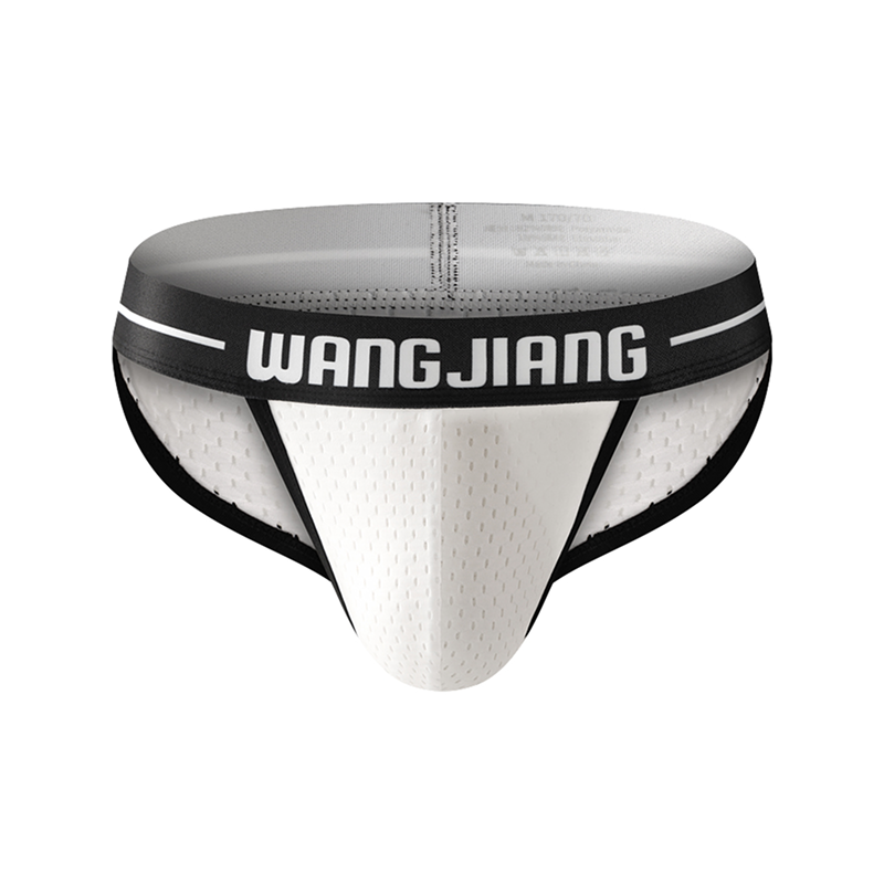 Mens-Sheer-Mesh-Cheeky-Brief-White