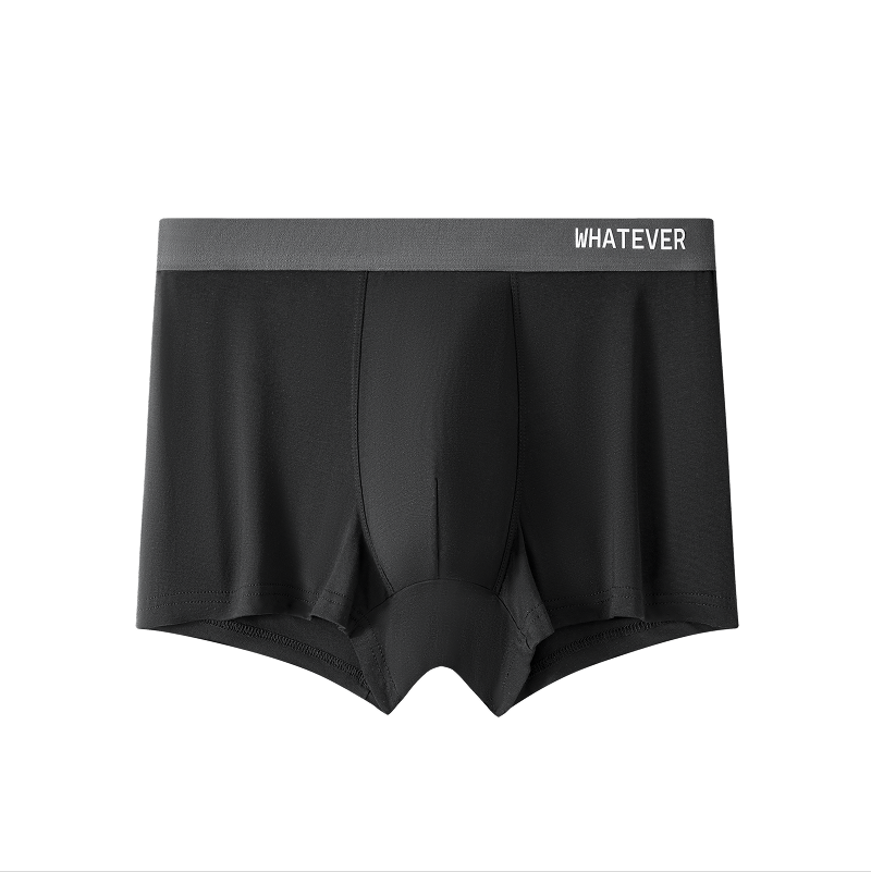Mens-Skin-Soft-Antibacterial-Trunk-Black