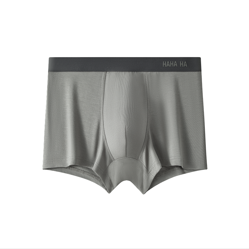 Mens-Skin-Soft-Antibacterial-Trunk-Grey