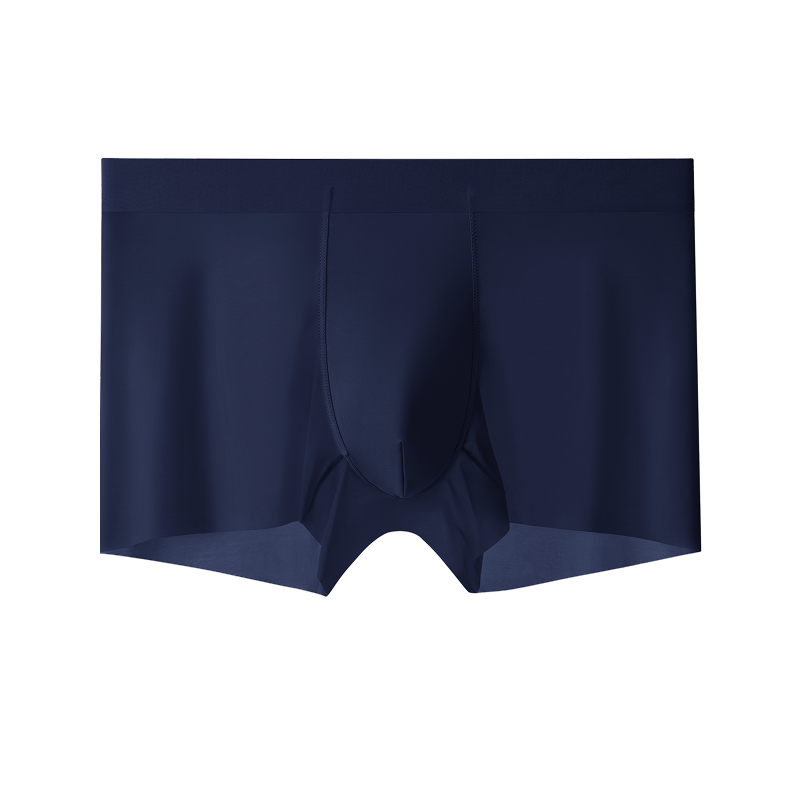 Mens-Ultra-Light-IceSilk-Trunk-Black