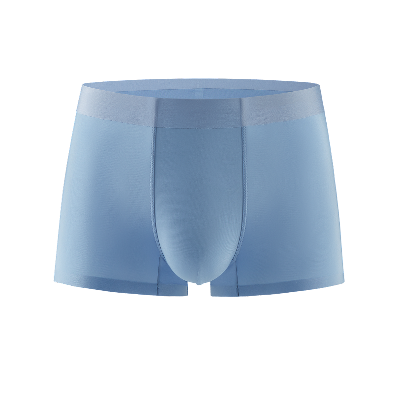 Mens-Ultra-Light-IceSilk-Trunk-Blue
