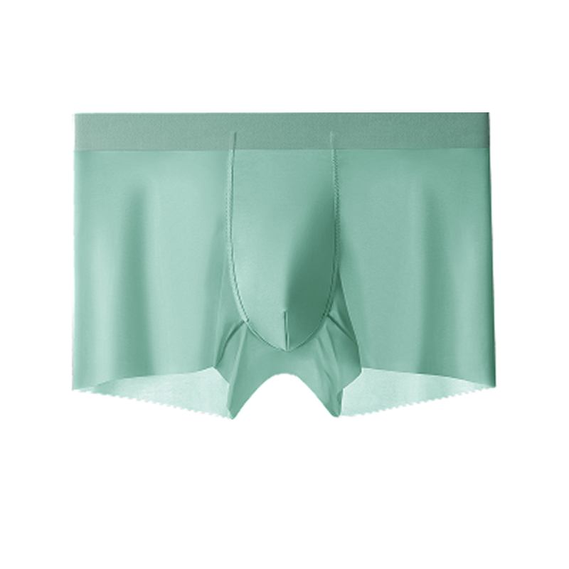 Mens-Ultra-Light-IceSilk-Trunk-Green