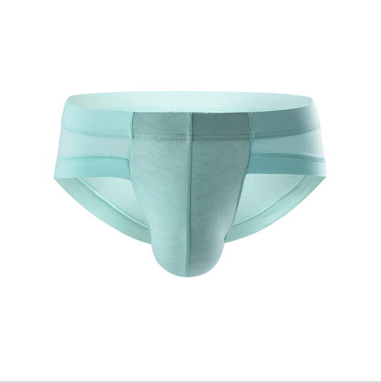 Mens-Lifting-Icy-Silk-Breathable-Brief-green-1