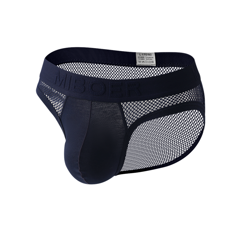 Mens-Mesh-Brief-with-Solid-Pouch-Black