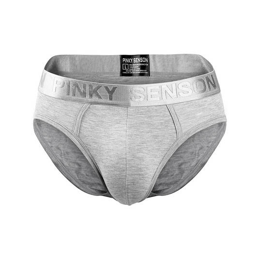 Mens-Skin-Friendly-Comfortable-Brief-Grey